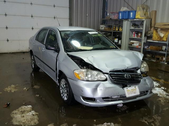 2T1BR32E05C332610 - 2005 TOYOTA COROLLA CE SILVER photo 1