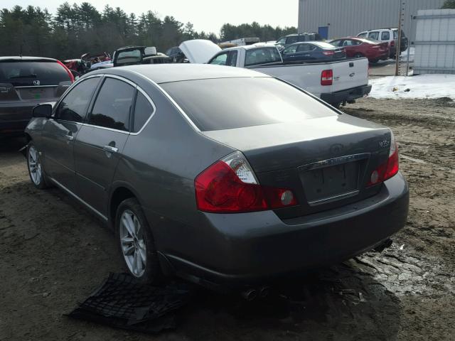 JNKAY01F87M450660 - 2007 INFINITI M35 BASE GRAY photo 3