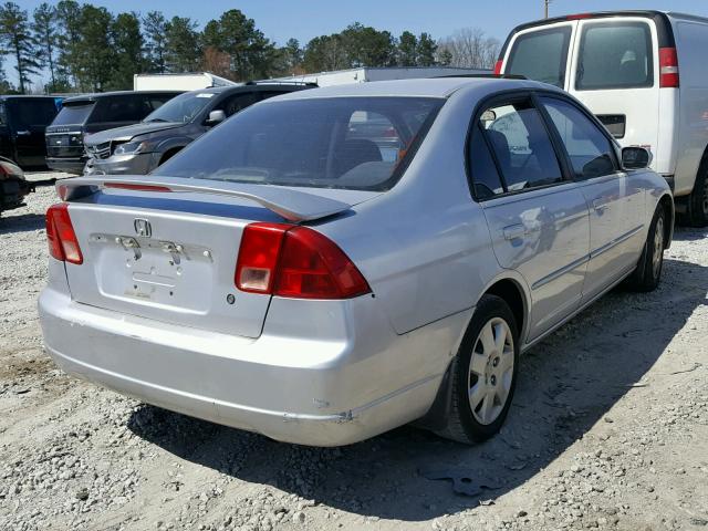 1HGES26761L060365 - 2001 HONDA CIVIC EX Gümüş foto 4