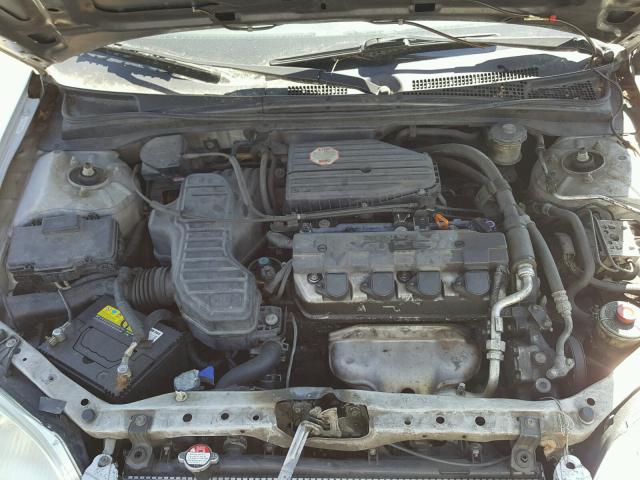 1HGES26761L060365 - 2001 HONDA CIVIC EX Gümüş foto 7