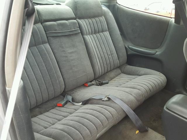 1G2WP12K0WF261195 - 1998 PONTIAC GRAND PRIX GRAY photo 6