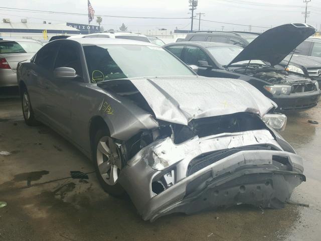 2C3CDXBG4EH268366 - 2014 DODGE CHARGER SE SILVER photo 1
