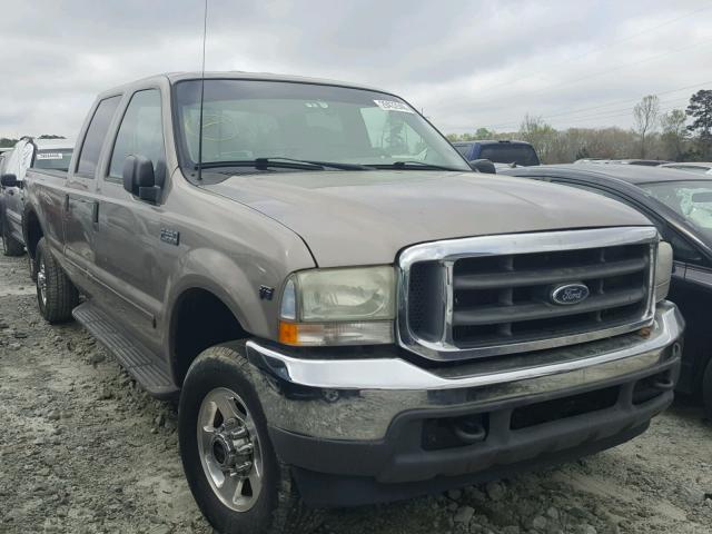 1FTNW21L42ED10439 - 2002 FORD F250 SUPER BEIGE photo 1