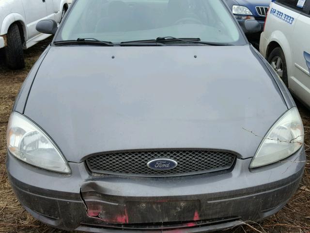 1FAFP53285A153992 - 2005 FORD TAURUS SE GRAY photo 7