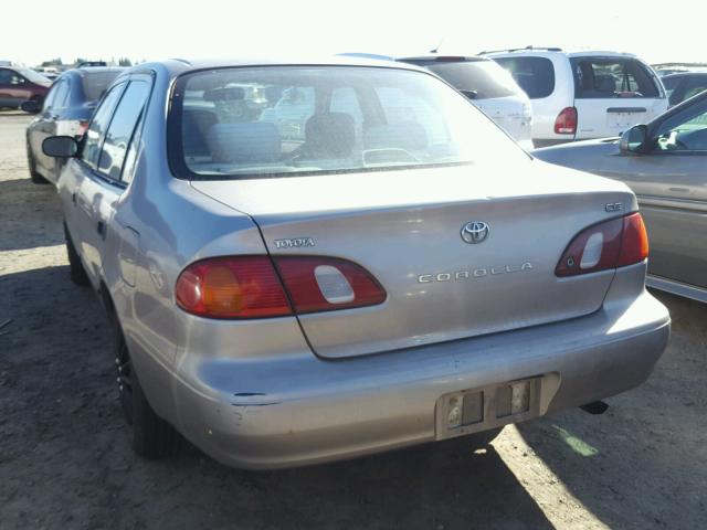 1NXBR12E9WZ077623 - 1998 TOYOTA COROLLA VE SILVER photo 3