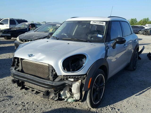 WMWZC3C56DWP24525 - 2013 MINI COOPER S C SILVER photo 2