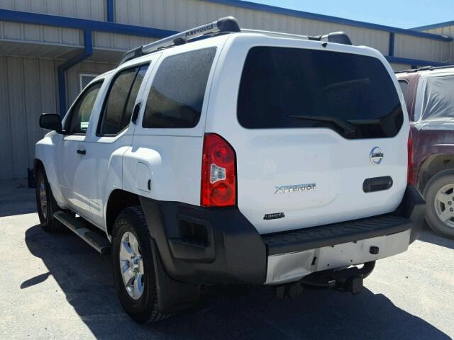 5N1AN0NU4AC515435 - 2010 NISSAN XTERRA OFF WHITE photo 3