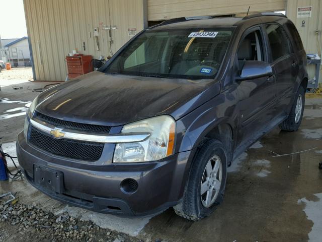 2CNDL73FX76224830 - 2007 CHEVROLET EQUINOX LT GRAY photo 2