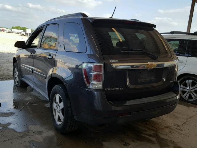 2CNDL73FX76224830 - 2007 CHEVROLET EQUINOX LT GRAY photo 3