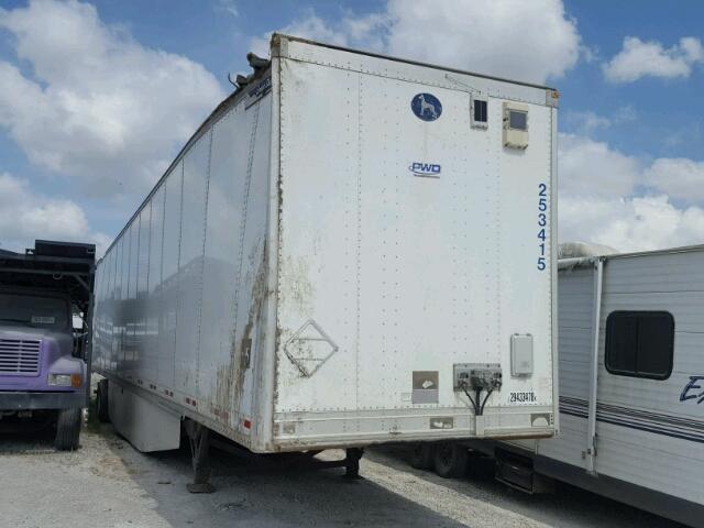 1GRAP0625DT576556 - 2013 GREAT DANE TRAILER SEMI TRAIL WHITE photo 1