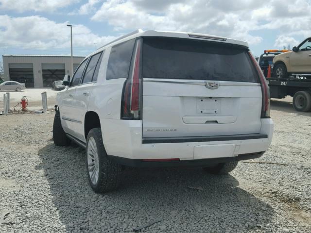 1GYS3DKJ5GR178449 - 2016 CADILLAC ESCALADE P WHITE photo 3