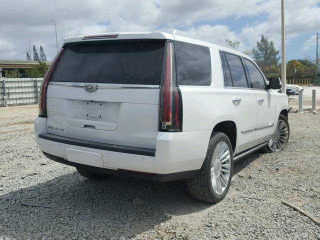 1GYS3DKJ5GR178449 - 2016 CADILLAC ESCALADE P WHITE photo 4