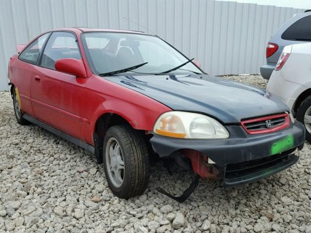 1HGEJ8140WL130520 - 1998 HONDA CIVIC EX RED photo 1