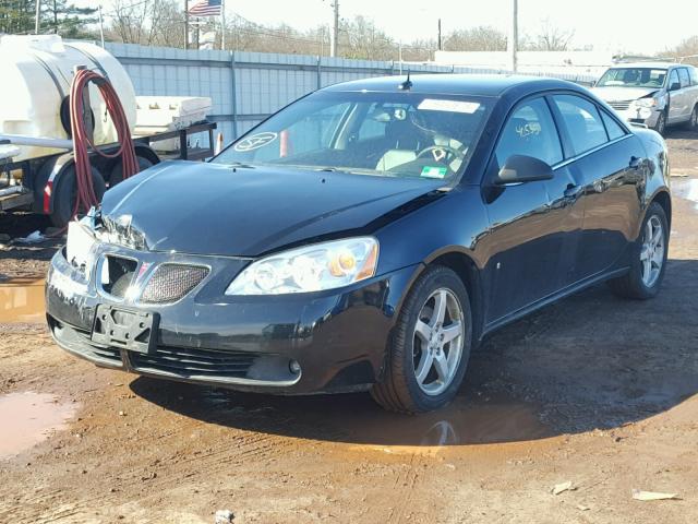 1G2ZG57NX84143421 - 2008 PONTIAC G6 BASE BLACK photo 2