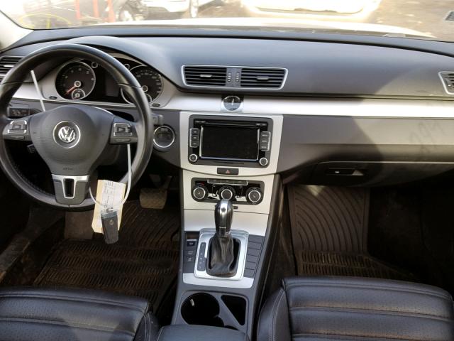 WVWMP7AN1CE504256 - 2012 VOLKSWAGEN CC SPORT BLACK photo 9