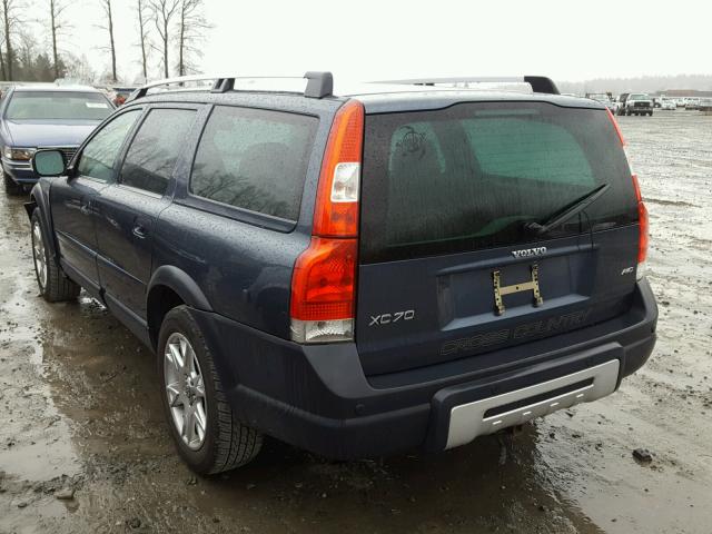 YV4SZ592X71254719 - 2007 VOLVO XC70 BLUE photo 3