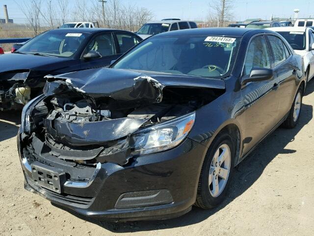 1G11B5SL2EF104134 - 2014 CHEVROLET MALIBU LS 黑色 照片 2