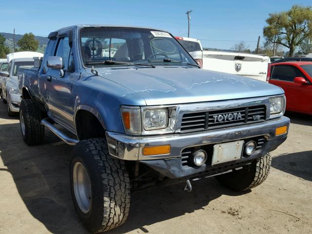 JT4VN13D4M5064787 - 1991 TOYOTA PICKUP 1/2 BLUE photo 1