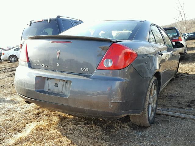 1G2ZG57N974125457 - 2007 PONTIAC G6 BASE GRAY photo 4