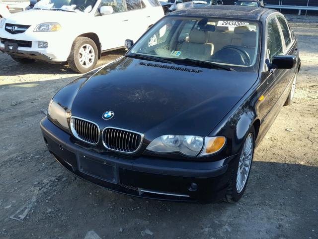 WBAEV53423KM26605 - 2003 BMW 330 I BLACK photo 2