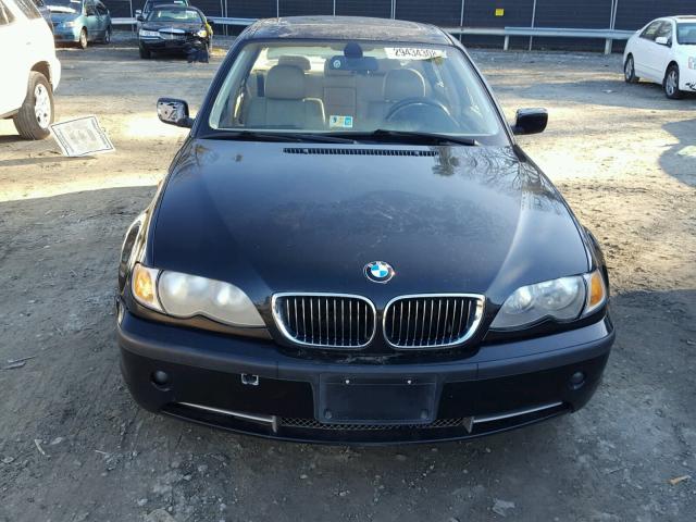 WBAEV53423KM26605 - 2003 BMW 330 I BLACK photo 9