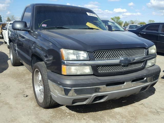 1GCEC14V53Z187132 - 2003 CHEVROLET SILVERADO CHARCOAL photo 1