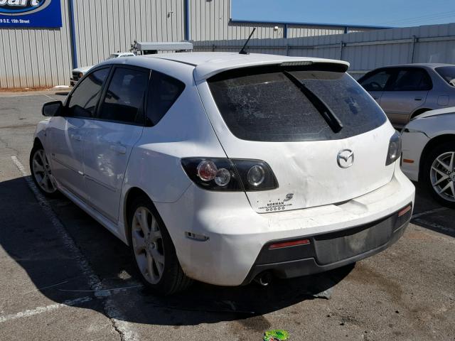 JM1BK343491194094 - 2009 MAZDA 3 S WHITE photo 3