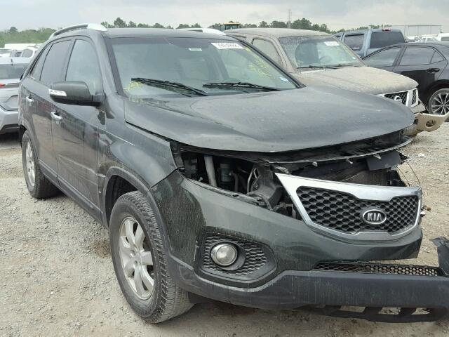 5XYKT4A69CG193371 - 2012 KIA SORENTO BA GREEN photo 1