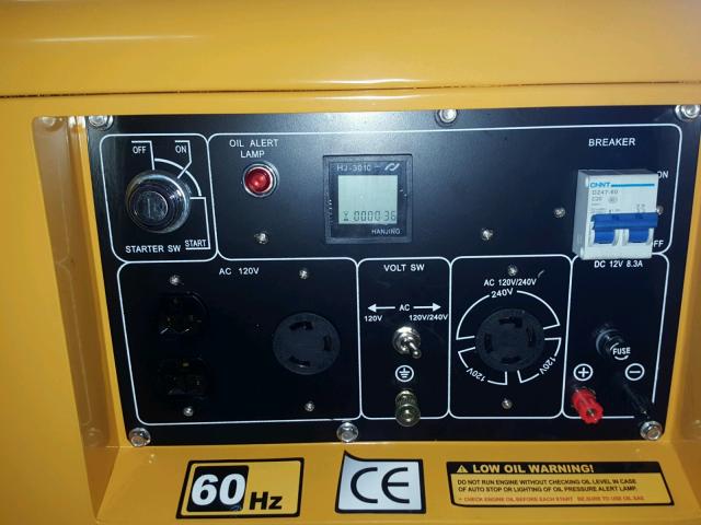 D180100126 - 2017 SUMM GENERATOR YELLOW photo 5