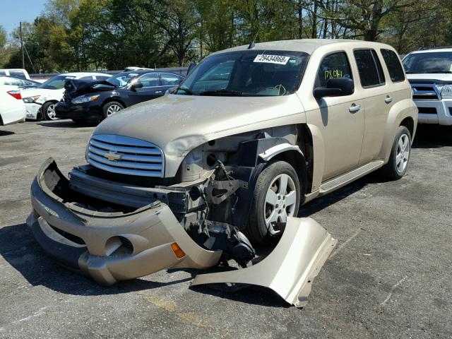 3GNDA13D67S619103 - 2007 CHEVROLET HHR LS TAN photo 2