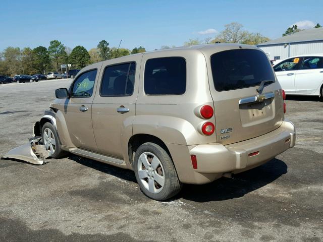 3GNDA13D67S619103 - 2007 CHEVROLET HHR LS TAN photo 3