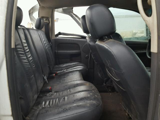 3D7KS28C05G809665 - 2005 DODGE RAM 2500 S WHITE photo 6