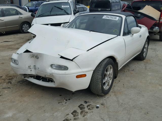 JM1NA3539T0718478 - 1996 MAZDA MX-5 MIATA WHITE photo 2