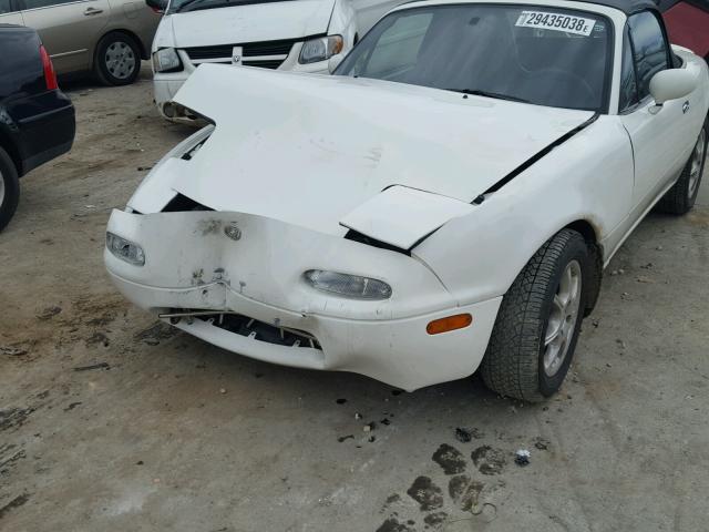 JM1NA3539T0718478 - 1996 MAZDA MX-5 MIATA WHITE photo 9