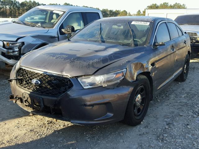 1FAHP2MT2FG129152 - 2015 FORD TAURUS POL GRAY photo 2