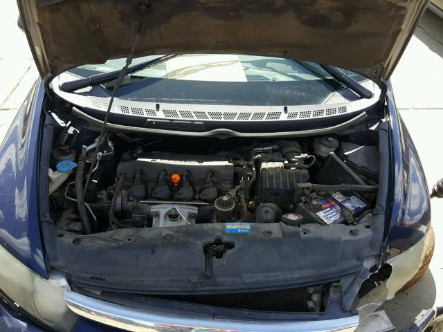 1HGFA16938L051491 - 2008 HONDA CIVIC EXL 蓝色 照片 7