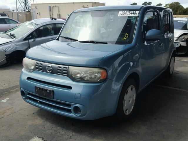 JN8AZ2KR1AT161169 - 2010 NISSAN CUBE BASE BLUE photo 2