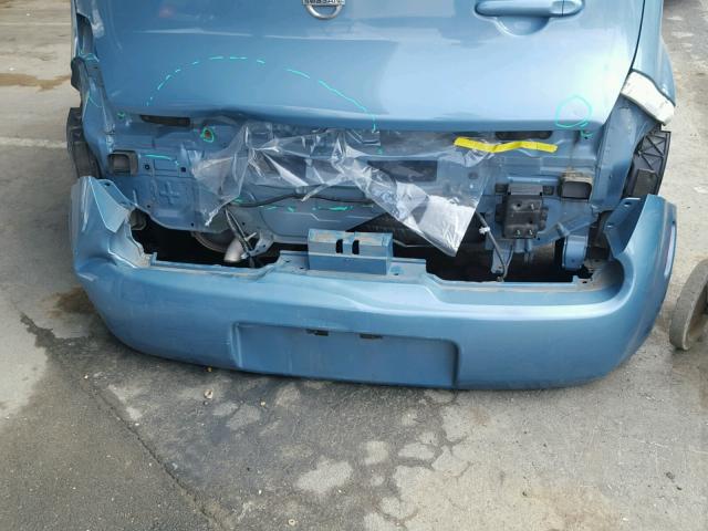 JN8AZ2KR1AT161169 - 2010 NISSAN CUBE BASE BLUE photo 9