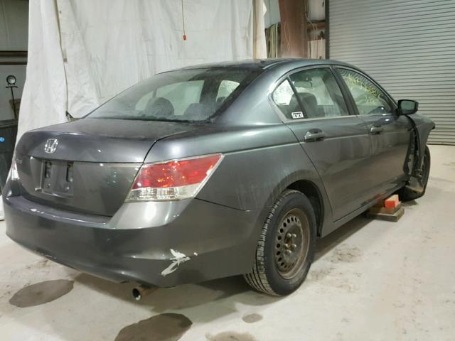 1HGCP263X9A155816 - 2009 HONDA ACCORD LX GRAY photo 4