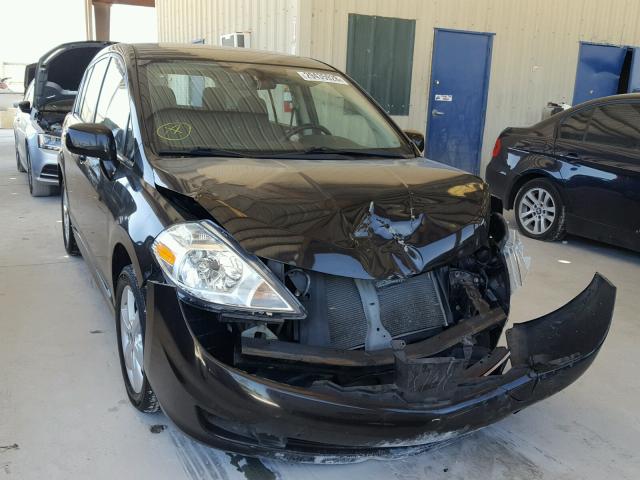 3N1BC1CP3BL400965 - 2011 NISSAN VERSA S BLACK photo 1