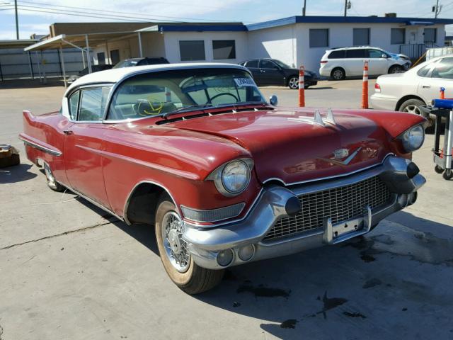 5762073555 - 1957 CADILLAC DEVILLE RED photo 1