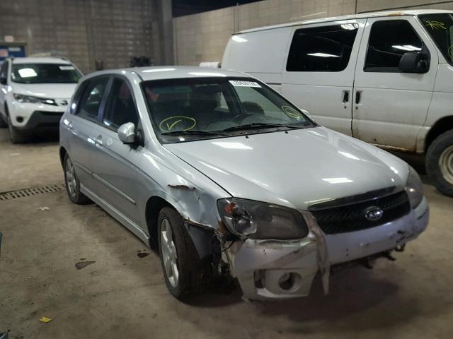 KNAFE161485014478 - 2008 KIA SPECTRA5 5 SILVER photo 1