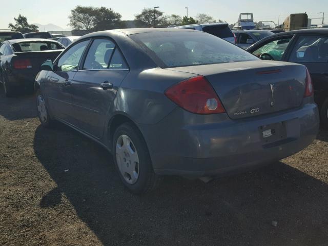 1G2ZF58B774251906 - 2007 PONTIAC G6 VALUE L GRAY photo 3