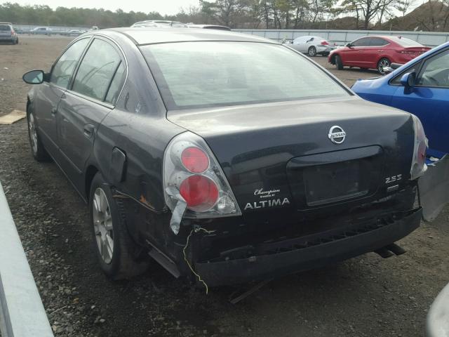 1N4AL11D16C159089 - 2006 NISSAN ALTIMA S BLACK photo 3