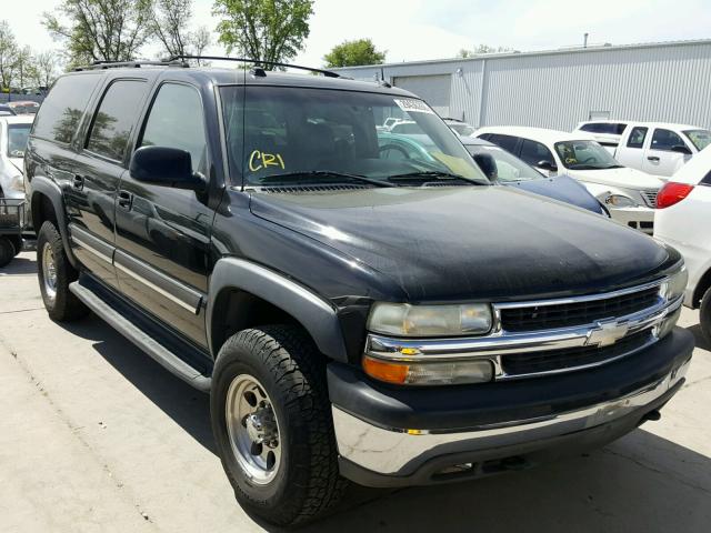 3GNGK26U14G313615 - 2004 CHEVROLET SUBURBAN K BLACK photo 1