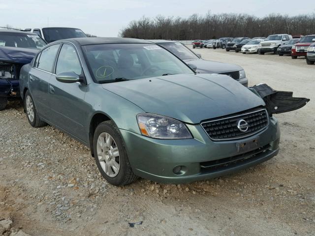 1N4AL11D65C277153 - 2005 NISSAN ALTIMA S GREEN photo 1