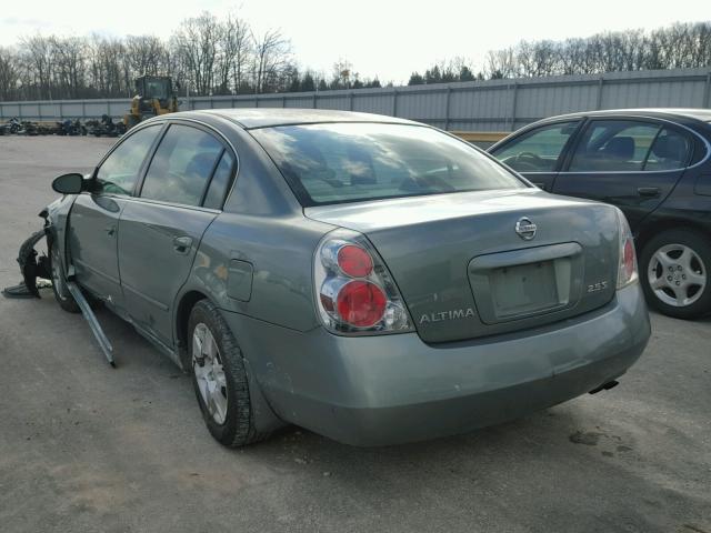 1N4AL11D65C277153 - 2005 NISSAN ALTIMA S GREEN photo 3