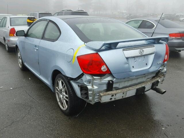 JTKDE177860115152 - 2006 TOYOTA SCION TC 蓝色 照片 3