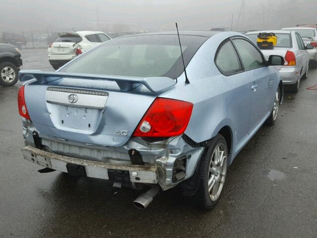 JTKDE177860115152 - 2006 TOYOTA SCION TC 蓝色 照片 4