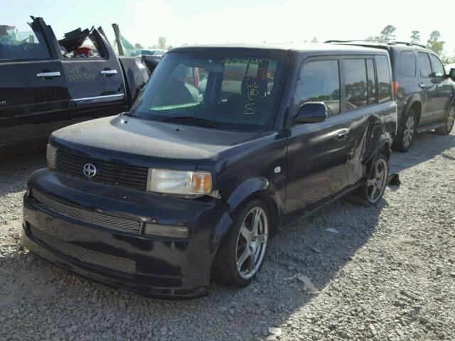 JTLKT324264074706 - 2006 TOYOTA SCION XB BLUE photo 2